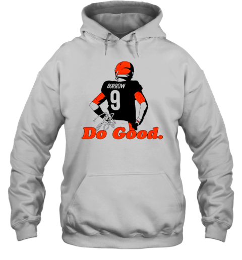 Cincinnati Bengals Do Good Joe Burrow Signature Vintage T- Unisex Hoodie