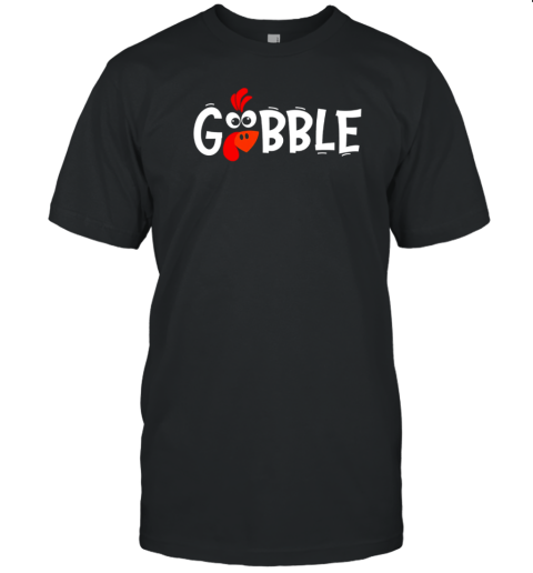 Gobble Turkey Teacher T-Shirt