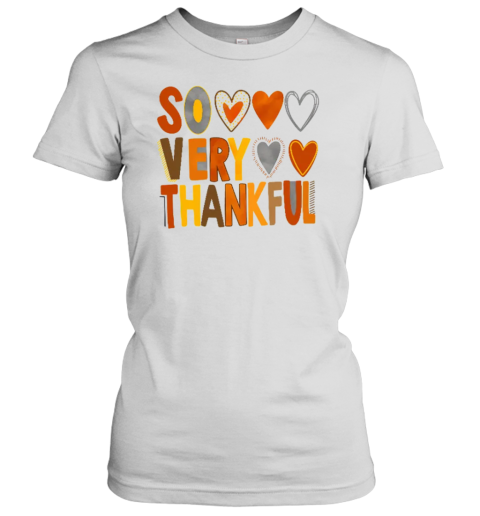 So Very Thankful Teacher T- Classic Women's T-shirt