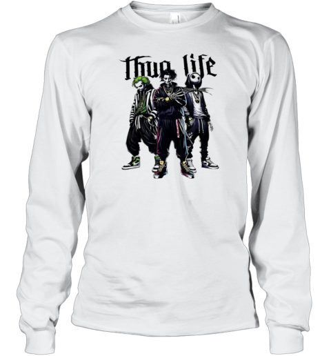 The OG Horror Crew Thug Life Halloween T- Long Sleeved T-shirt 