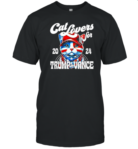 Cat lovers for Trump Vance 2024 T- Classic Men's T-shirt