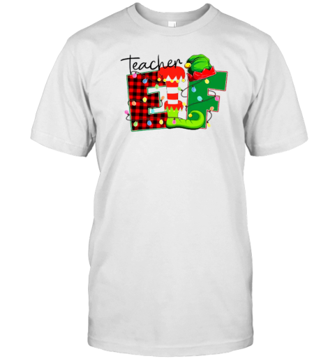 Christmas Elf Teacher T- Classic Men's T-shirt