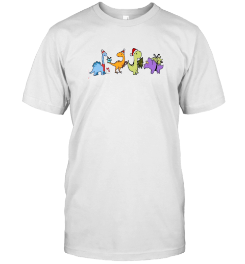 Christmas For Dinosaurs Teacher T-Shirt