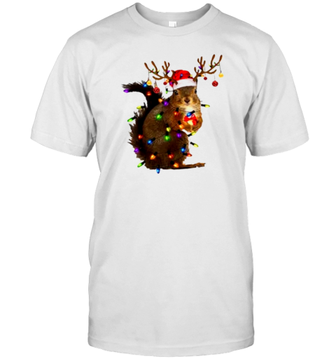 Christmas Squirrels Teacher T-Shirt