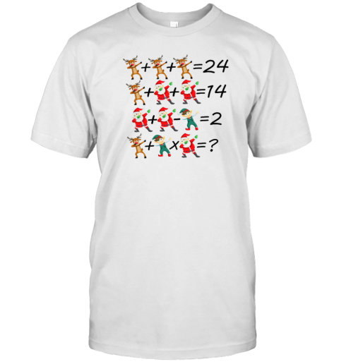 Christmas Vibes Mathematics Teacher T-Shirt