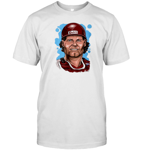 Darren Daulton Philadelphia Phillies Goat Cartoon T- Classic Men's T-shirt