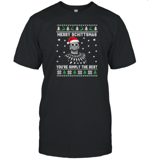 David Rose Merry Christmas You'Re Simply The Best T-Shirt