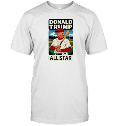 Donald Trump Allstar Baseball Card T- Classic Men's T-shirt