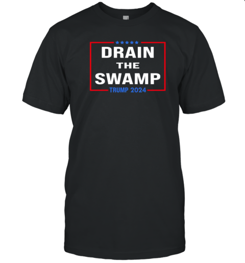 Donald Trump drain the swamp 2024 T- Classic Men's T-shirt