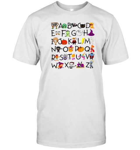 Halloween Alphabet T-Shirt