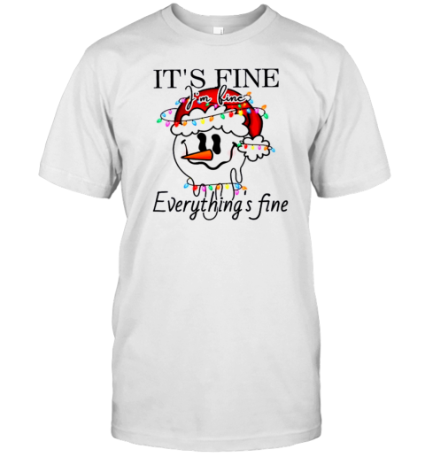 I'm Fine Everything Is Fine Teacher T-Shirt