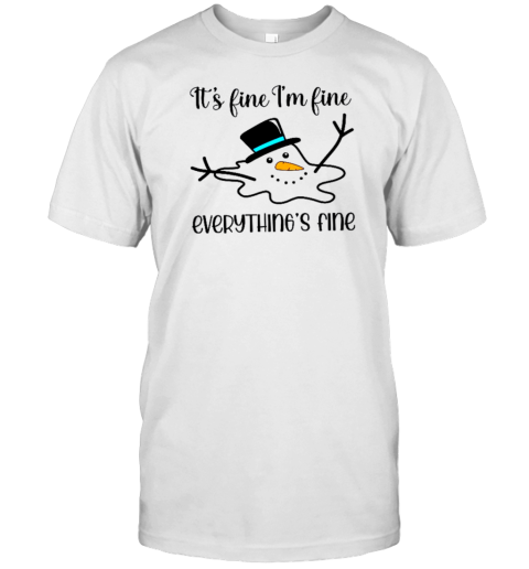 It's Fine I'm Fine Everything's Fine Teacher T- Classic Men's T-shirt