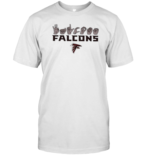 Love Sign Atlanta Falcons Football T-Shirt