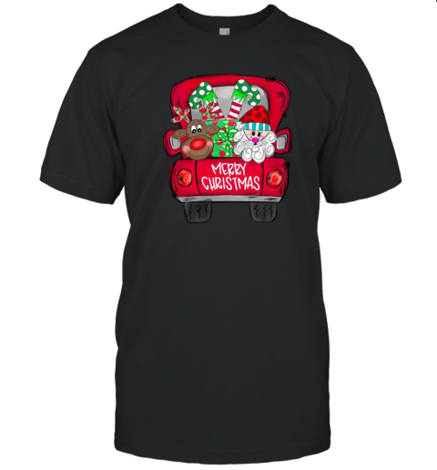 Merry Christmas Truck Teacher T- Classic Men's T-shirt