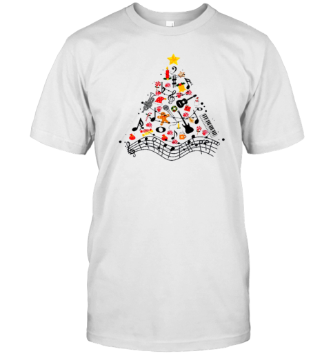 Musical Christmas Tree Teacher T-Shirt