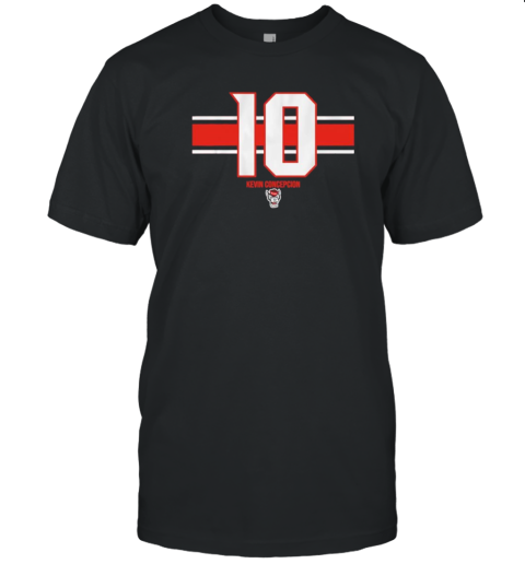 NC State Kevin Concepcion 10 Stripe number and name T- Classic Men's T-shirt