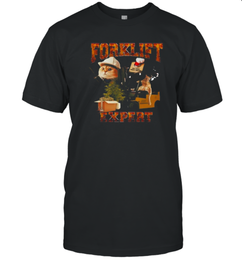 Original 2024 Cat Forklift Expert T-Shirt