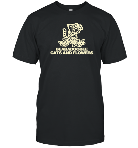 Original Beabadoobee Tour Cats And Flowers T- Classic Men's T-shirt