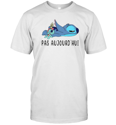 Pas Aujourd'Hui Stitch T-Shirt