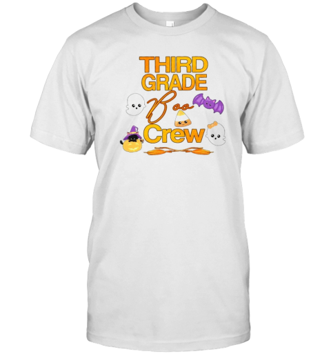 Personalized Grade Boo Crew Teacher T-Shirt