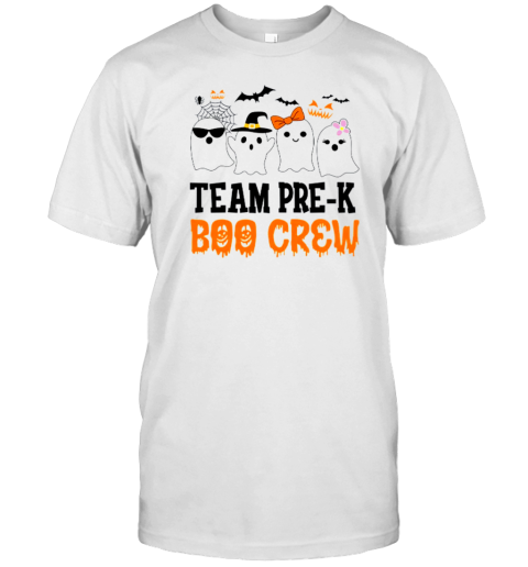 Personalized Team Boo Crew Teacher T-Shirt