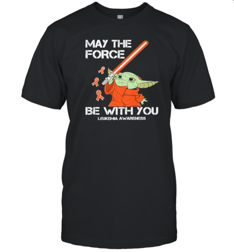 Star Wars May The Force Be With You Leukemia Awareness T- Classic Men's T-shirt