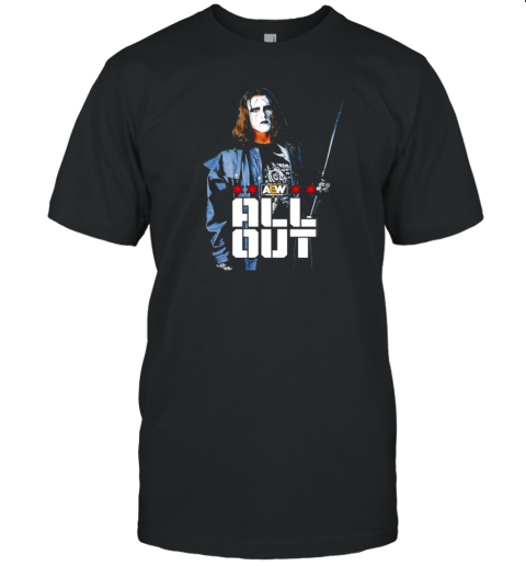 Sting All Elite Wrestling All Out T- Classic Men's T-shirt