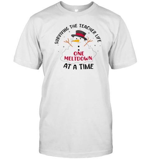 Surviving The Teacher At A Time Teacher T-Shirt