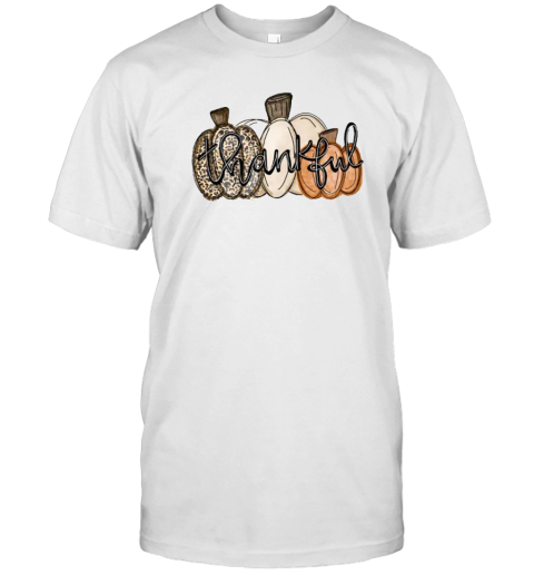 Thankful Pumpkins Teacher T-Shirt