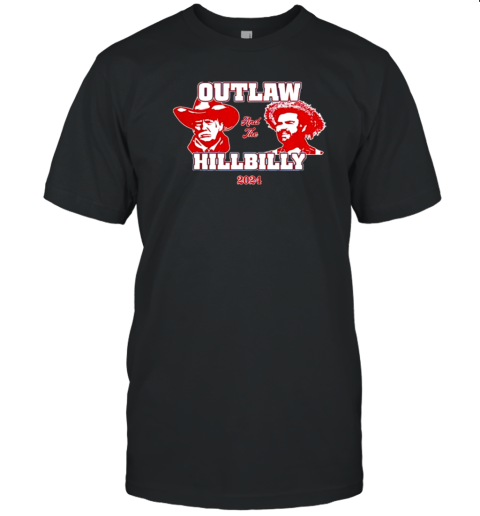 Trump Vance Outlaw And Hillbilly 2024 T-Shirt