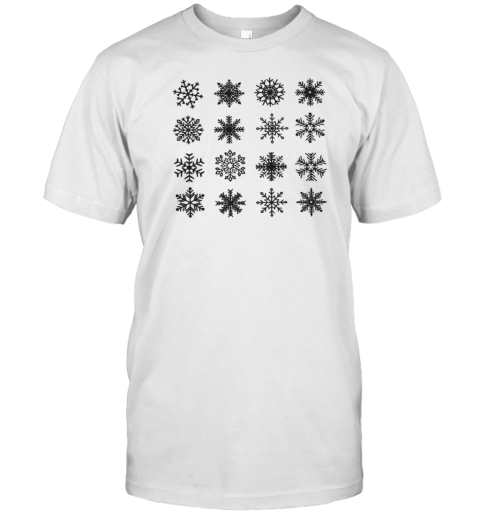 Various Snowflakes Teacher T-Shirt