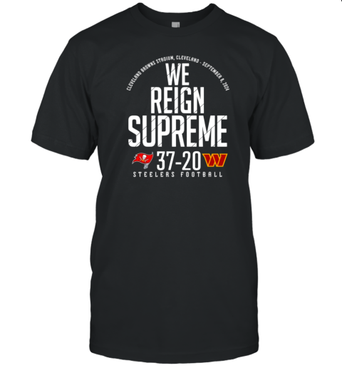 We Reign Supreme Tampa Bay Football Washington Commanders Vs Tampa Bay Buccaneers T- Classic Men's T-shirt