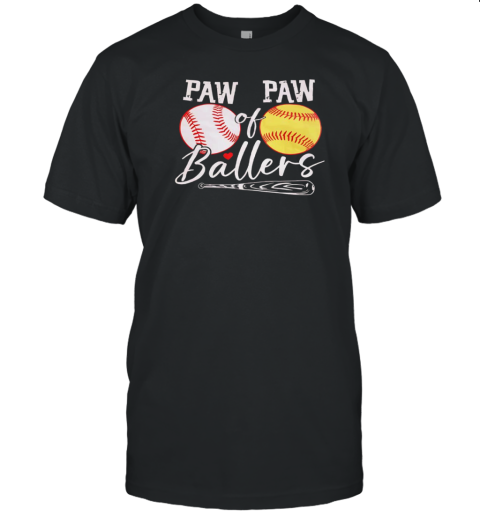 Baseball Paw Paw Of Ballers T- Classic Men's T-shirt