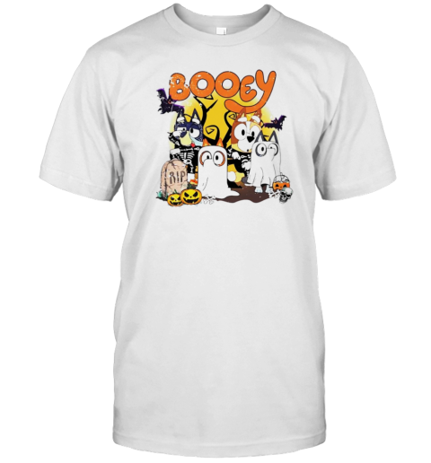 Bluey Booey Witchy Bats Halloween T- Classic Men's T-shirt