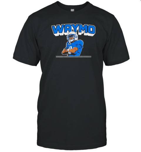 Detroit Lions Jameson Williams Best Of Waymo T- Classic Men's T-shirt