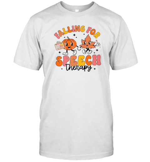 Falling For Speech Therapy Teacher T- Classic Men's T-shirt