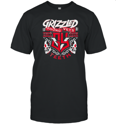 Grizzled Young Vets Team Wrestling Grit Your Teeth T-Shirt