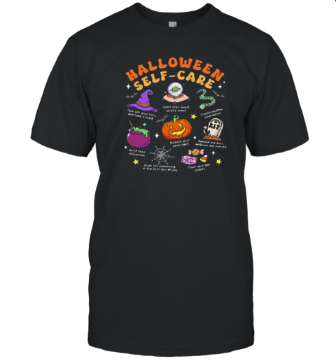 Halloween Selfcare Teacher T- Classic Men's T-shirt