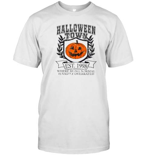 Halloween Town Where Being Normal Is Vastly Overrated Teacher T- Classic Men's T-shirt