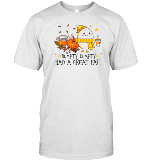 Humpty Dumpty Had A Great Fall Teacher Female V Neck T- Classic Men's T-shirt