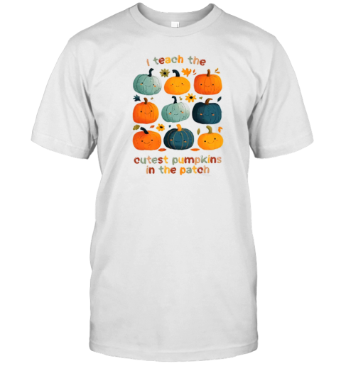 I Teach The Cutest Pumpkins In The Patch Teacher T- Classic Men's T-shirt