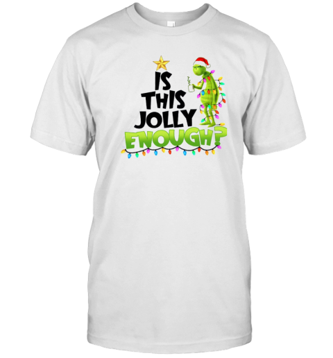 Is This Jolly Enough Teacher T- Classic Men's T-shirt