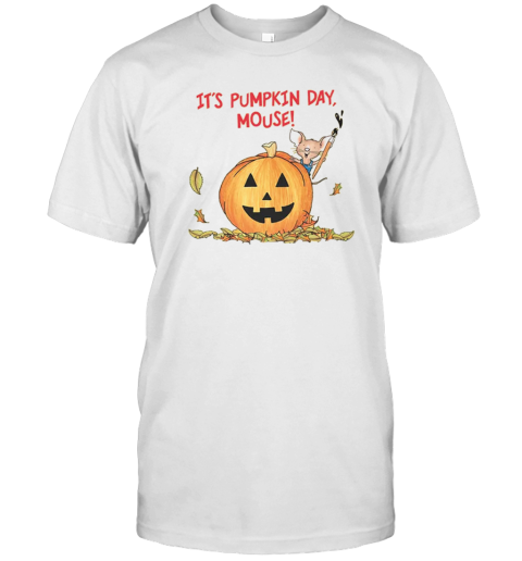 It's Pumpkin Day Mouse Teacher T- Classic Men's T-shirt