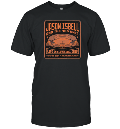 Jason Isbell At Jacobs Pavilion Sept 10, 2024 T- Classic Men's T-shirt