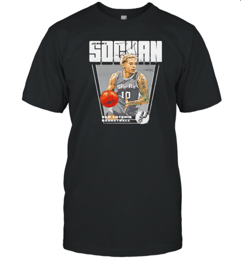 Jeremy Sochan San Antonio Spurs Baketball Premiere Signature Vintage T-Shirt