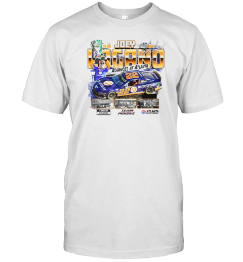 Joey Logano 22 Car Driver At Atlanta Motor Speedway T- Classic Men's T-shirt