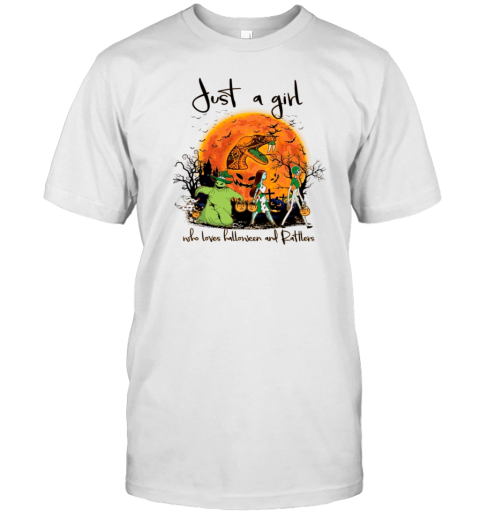 Just A Girl Who Love Halloween And Florida A T- Classic Men's T-shirt