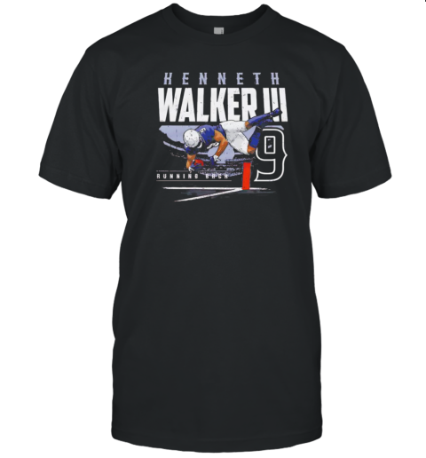 Kenneth Walker III Seahawks Seattle Football Pylon Vintage T-Shirt