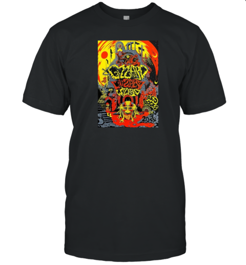 King Gizzard And The Lizard Wizard On Sept 9 2024 Red Rocks Amphitheatre Morrison CO Poster T- Classic Men's T-shirt