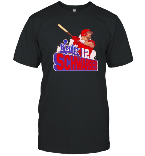 Kyle Schwarber Philadelphia Phillies MLB Graffiti Vintage T- Classic Men's T-shirt